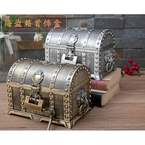 European large volume two layers metal jewelry box caisse rangement makeup organizer storage organizer for women gifts Z156