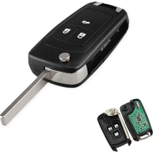 Wilongda Car key 3 Button remote key 434Mhz 315mhz with id46 chip For Chevrolet Sail Aveo Cruze Lova auto key