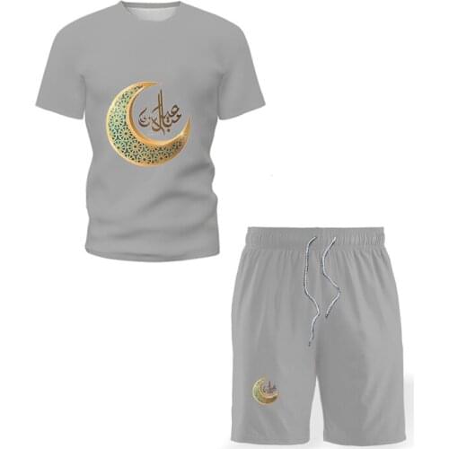 2021 Summer Men Sets Harajuku TShirt Shorts Set Casual Hawaii Solid Tracksuit Male Leisure Mens Top and Pant Suit Sweat Suits