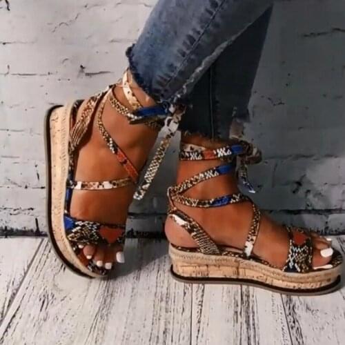 LANSHITINA Women's Shoes With A Strap