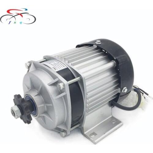 FXQ BM1418ZXF 350W 48V BLDC DIY Brushless Motor Kit Geared Ebike Tricycle Kit Engine Electric rickshaw DC motor Chain Drive