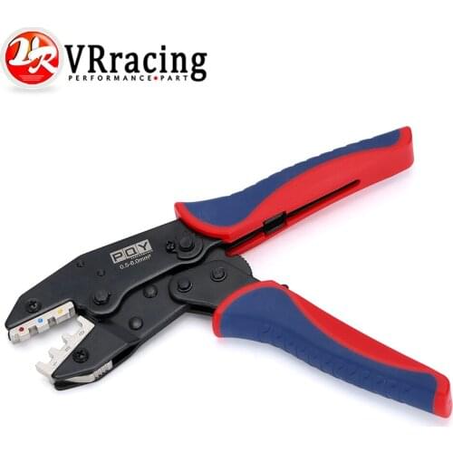 EUROP STYLE Crimping Tool Crimping Plier Wire Stripper Cutter Crimper Wire Tool For Heat Shrinkable Connector 0.5-6.0mm 20-10AWG