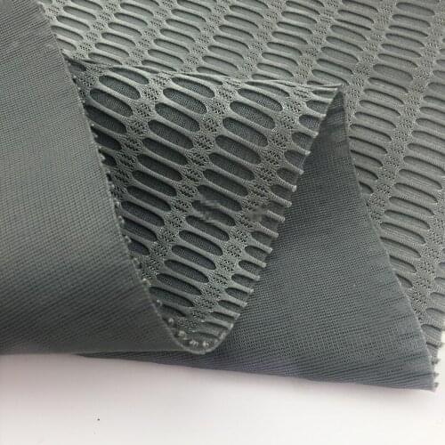 Factory wholesale Sandwich Long hole mesh cloth Car decoration mesh fabric Sanitary ware mesh Scrub mesh fabric material