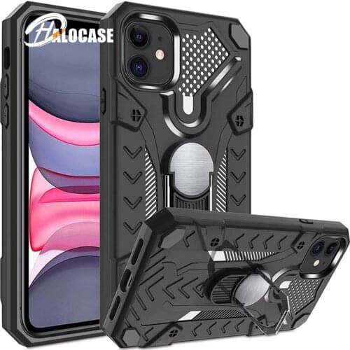Military Grade Protector Shockproof Case For iPhone 12 mini 11 Pro XS Max XR X 7 8 Plus SE 2020 Kickstand Armor Heavy Duty Cover