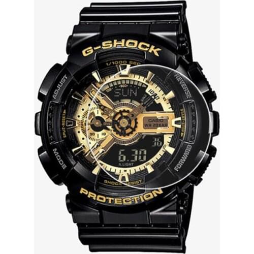 Tempered Glass Screen Protector Cover Film For Casio G-shock GA-110/100 GA100 GA110 WSD-F10/F20 PRW-6000/6100 TR750 TR80 TR770