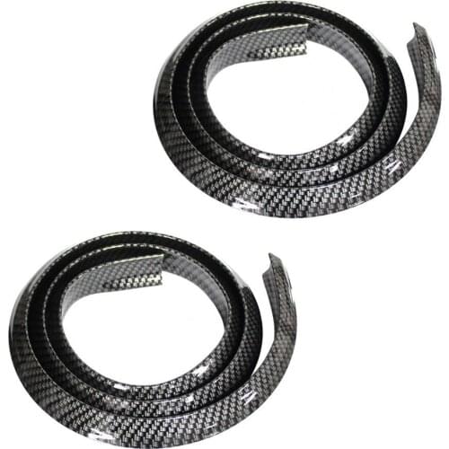 1.5M Car Wheel Arch Trim Eco-friendly Wear Resistant Rubber Vehicle Wheel Eyebrow Arch Protector for Universal Cars