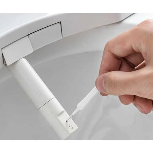 10 PCS / Set Gap Hole Cleaning Brush Stainless Steel Shower Head Cleaning Gap Brush Washing Anti-clogging Pore Gap Cleaning