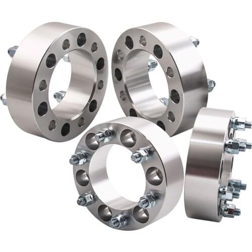 4PCS 6X139.7 50mm for Toyota Landcruiser Patrol Hilux 4WD wheel spacers adapters M12x1.5 For Isuzu Rodeo 1992-2004