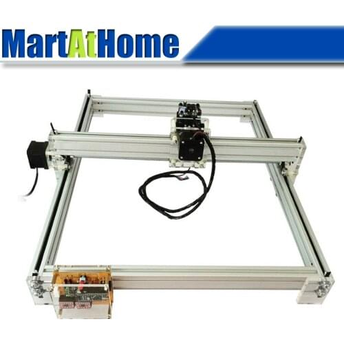 40x50cm Desktop DIY CNC Laser Engraver Printer Machine Kit for Carving/Engraving/Cutting Wood Paper Horns Leather