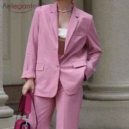 Aelegantmis Women's Long Blazers