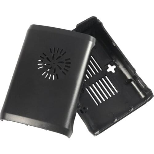 For Raspberry Pi 3 Case With Fan Module for Raspberry Pi 2 Raspberry Pi Model B Plus + 3 Pieces of Heat Sink