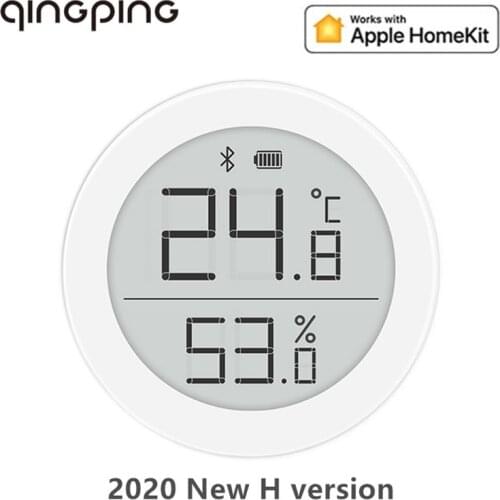 Cleargrass Bluetooth Temperature Humidity Sensor Lite E-link ink Thermometer for Apple Siri HomeKit/Mi Mijia Home App Hygrometer
