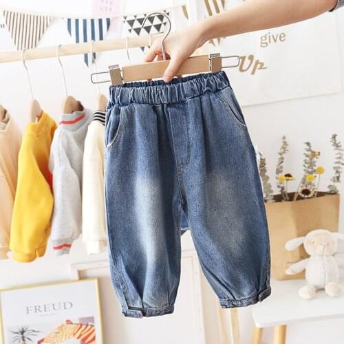 Girls Jeans 2021 Newest Toddler Jeans Spring Autumn Jeans Infantil Casual Style Kid Clothes