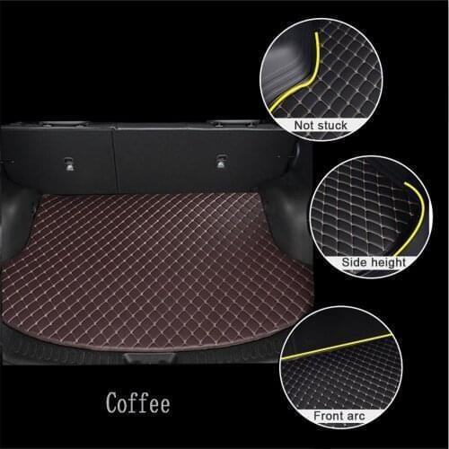 Car Trunk Mats For JAGUAR E-Pace F-Pace XE XF XFR XJ6 XJ8 XJL XK XK8 XKR X-Type Super V8 Car Accessories Custom Cargo Liners