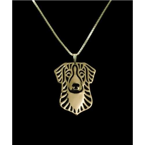 Handmade Nova Scotia Duck Tolling Retriever Pendant for women choker necklace jewelry Pet Lovers Gift