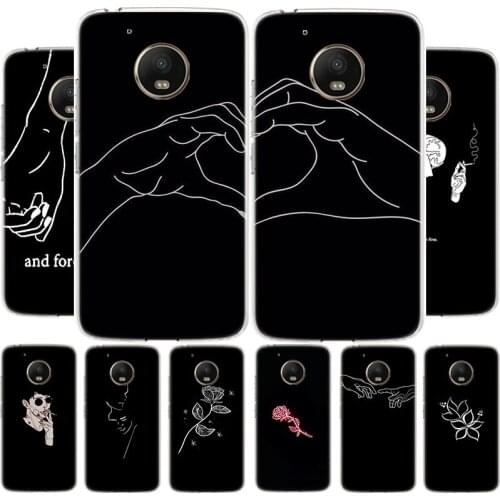 Fashion Abstract Art Lover Phone Case For Motoralo Moto G9 G8 G7 G6 G5 E6 E5 E4 Plus Power Play One Macro Action Cover Coque