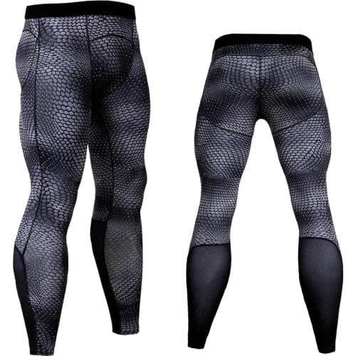 Mens Compression Pants Sport Tights Basketball Gym Pant Bodybuilding Jogging Skinny Leggings Sportswear Mens Running Trousers