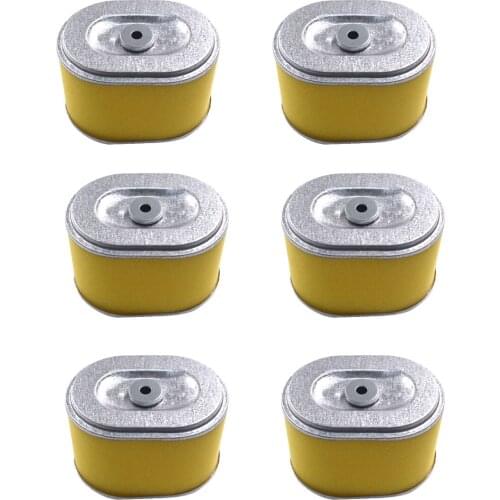 NEW 6 PACK AIR FILTER CLEANER ELEMENT FITS HONDA GX160 GX200 5.5HP 6.5HP ENGINE
