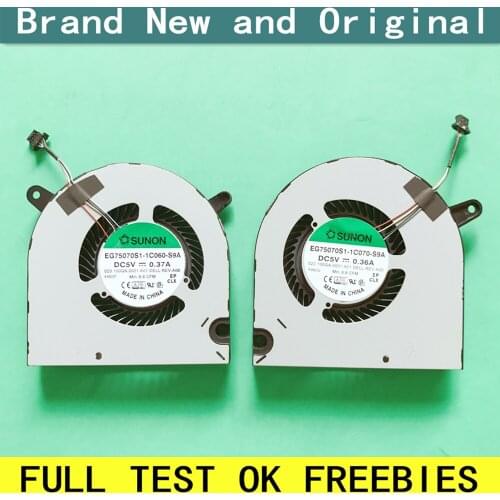 New laptop CPU GPU cooling fan Cooler Notebook PC for DELL G3-3590 EG75070S1-1C060-S9A EG75070S1-1C070-S9A cn-0160Gm cn-04NYWG