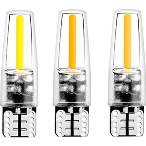 W5W T10 Led Canbus LED Bulb 24 SMD Car Side Marker Light License Plate Lamp White Yellow warm white 12V 6000K