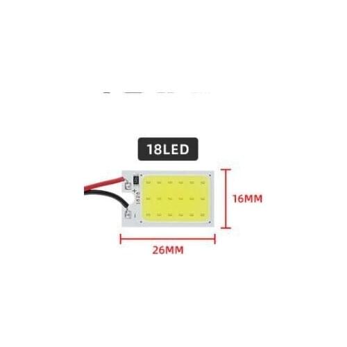 T10 LED Panel Lights 12V Accessories Bulb Car For Festoon Lamps Parts Replacement