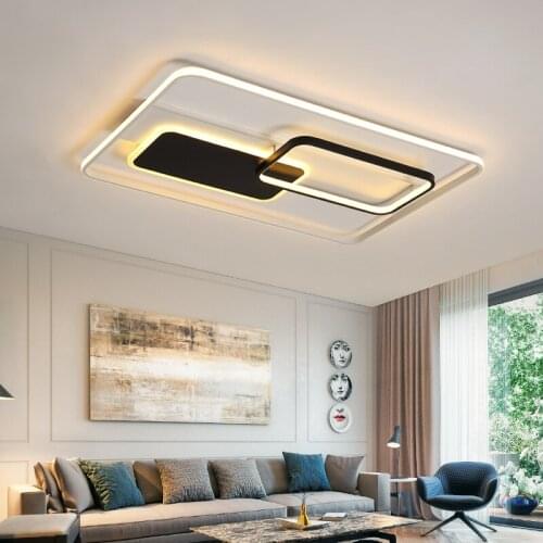 LED Chandelier Indoor Lighting Lustre chandeliers Ceiling With Remote Control Simple modern Living Room kitchen Bedroom Light