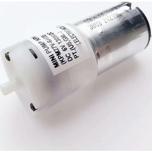 Air Pump DC6V Mini 370 Air Pump Oxygen Pump, Large Air Flow, Mute Fish Tank Aeration Pump for Sphygmomanometers, Aquarium