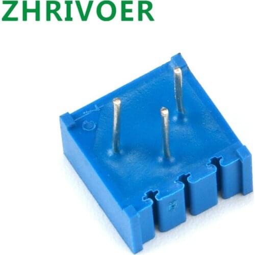 10 pcs 3386 Trimmer Potentiometer 3386P Variable Resistor Adjustable Resistance 1K 10k 100k 2k 20k 5k 50k