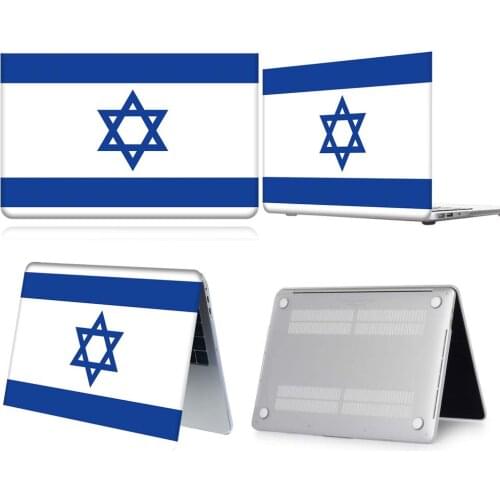 Israeli Flag Pattern New Touch Bar Laptop Case For Apple Macbook 12/Air 11 13 A2337/Pro 13(A2251 A2289) 15 16 /Pro 13 A2338