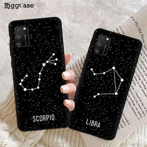 Twelve constellations Black Phone Case For Samsung S21 S8 S9 S10 S20 Plus Ultra S20FE A10 A20 A30 A40 A50 A70 A750 A9 Cover