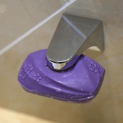 7.6*4.3*4.2cm Magnetic Soap Holder Suction Cup Soap Box Silver Home Household Bathroom Supplies