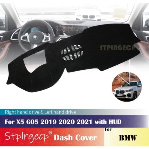 For BMW X5 G05 2019 2020 2021 with HUD Anti-Slip Dashboard Cover Protective Pad Car Accessories Sunshade Carpet