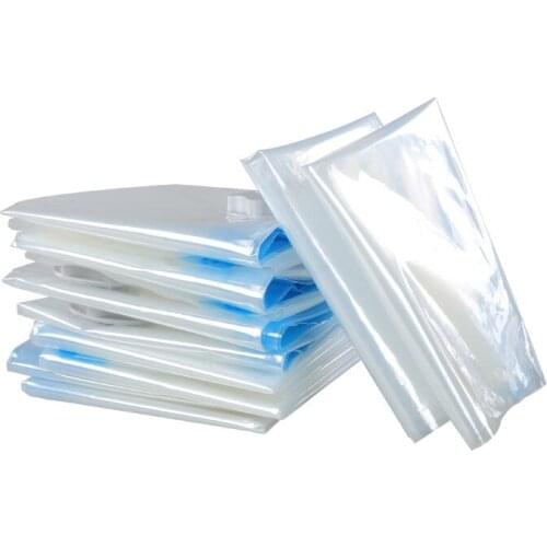 Home Organizer Vacuum Bag Storage Bag Seal Packet With Valve Package Transparent Border Foldable Compressed Travel Saving Bag