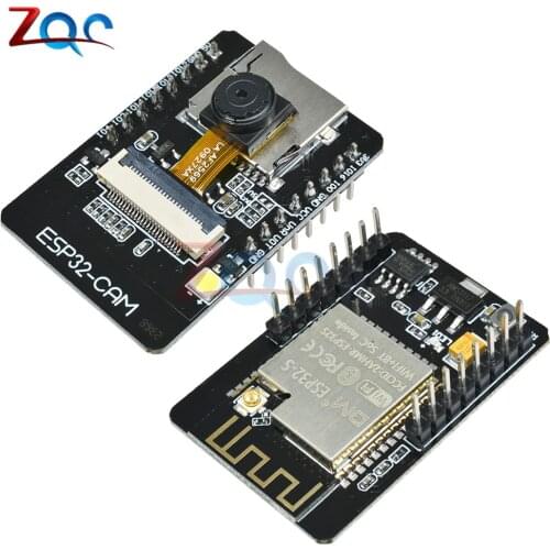 ESP32-CAM WiFi Module ESP32-S serial WiFi ESP32 CAM Development Board 5V Bluetooth with OV2640 Camera Module 32-bit CPU 240MHz