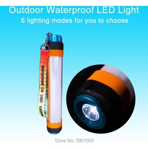Multi-purpose outdoor waterproof LED lamp 3W 4W 5.5W emergency light USB Rechargeable flashlight Dimmable Magnetic Travel Lamp