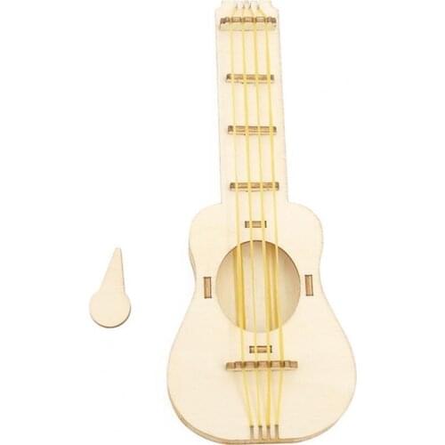 Guitar Model Interactive Intellectual Multi-Functional Scientific Puzzle Toy for Physical Research Education Toys For Children