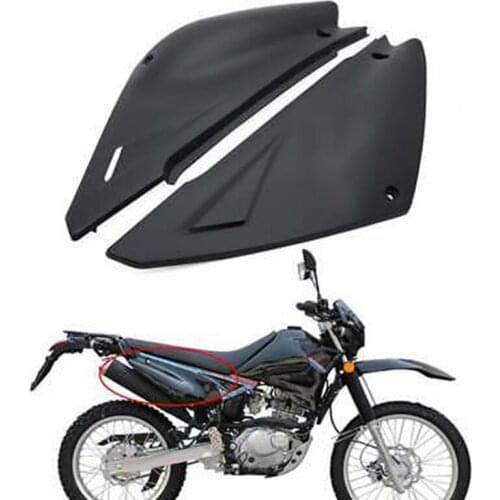 For Suzuki GXT200 DR200 Jinan Qingqi Tibetan Mastiff Qm200Gy-B a Spillplate Black Three Generations Side Plate Fairing