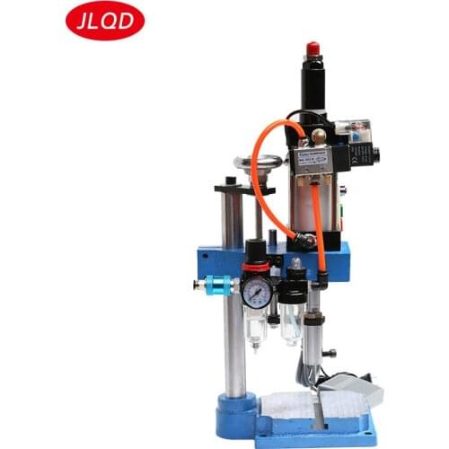 Single column type JNA50 adjustable 0-200 kg miniature pneumatic components press punch small punching bench Pneumatic machinery