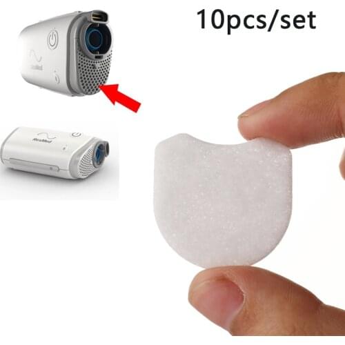 10Pcs Disposable CPAP-Filters Filter CPAP-Replacement-Filters for ResMed AirMini Devices Ultra Fine Hypoallergenic