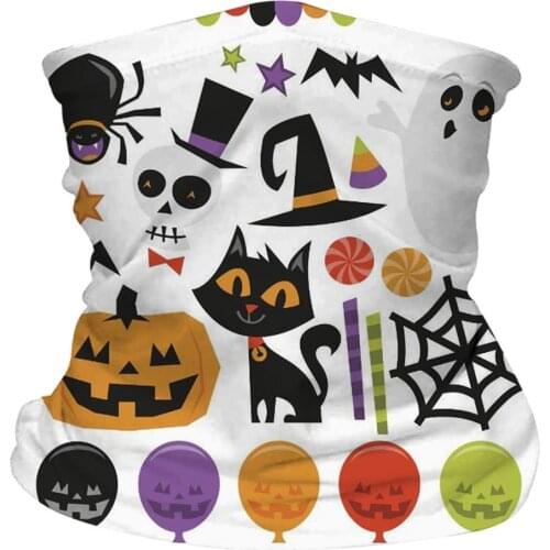 Hot style childrens respirator sport cycling bandana printed high-bounce kids neck gaiter scarf magic headband face scarf