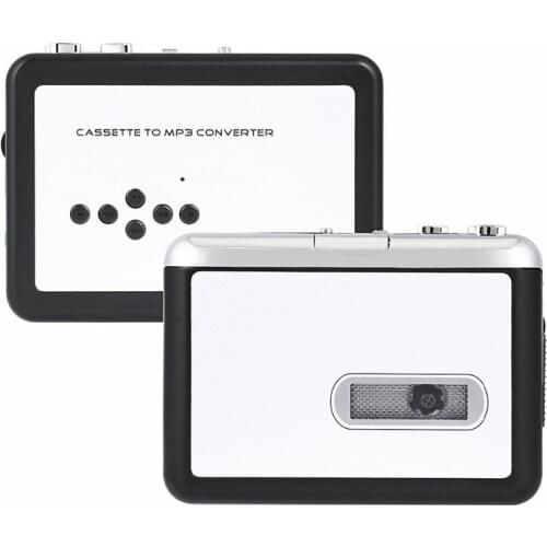 Portable Tape To PC USB/TF Cassette-To-MP3 Converter Capture Music Player GDeals