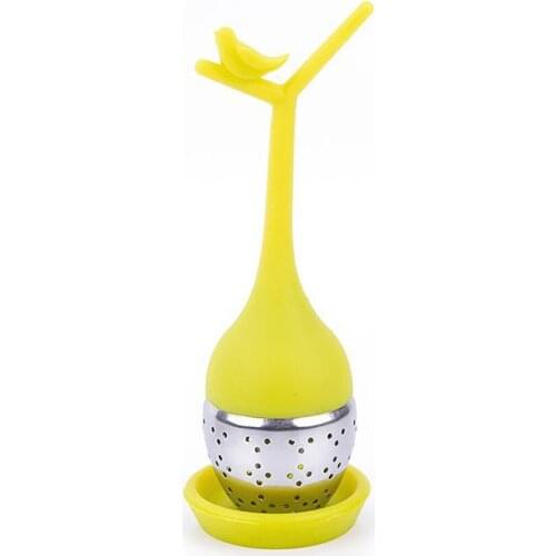 Stainless Steel Tea Drain Little Bird Shape Tea Strainer Filter Tools Household Tea Making Utensils Coffee Table Accessories Tea