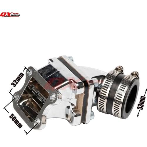 High Performance Dio AF18 AF28 AF27 49cc 50cc Racing Intake Manifold Inlet Pipe for CX ZX SE50 SK50 SA50 Elite 2T Scooter