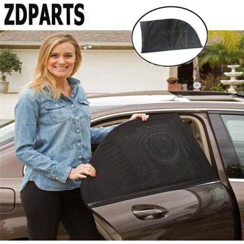 ZDPARTS 2Pc Car Window Sun Shade Visor Curtain Covers For Audi A3 A4 B7 B8 B6 A6 C6 C5 Q5 Nissan Qashqai Juke X-trail T32 Holder