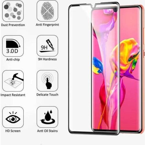 Tempered Glass phone Case For huawei p30 pro cover Protective Glas Screen Protector film On huawey mate 20 pro Accessories Shell