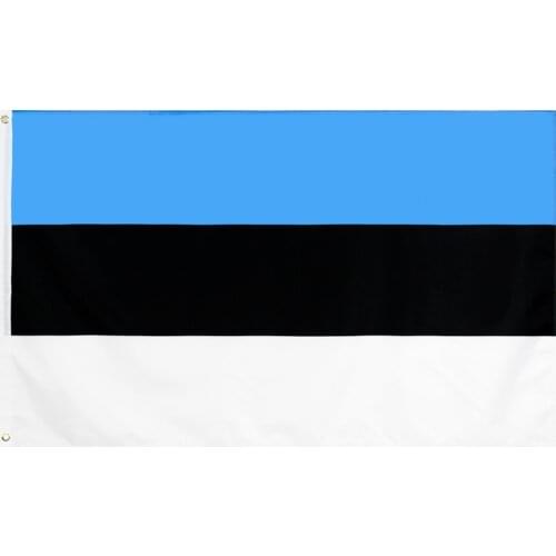 60x90cm/90*150cm/120x180cm The Republic of Estonia EST Estonia Flag For Decoration