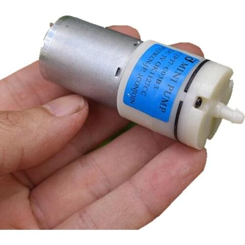 Mini 370 air pump oxygen pump DC 3V-6V mute atmospheric volume precious metal brush pump DIY Medical monitor fish tank aquarium