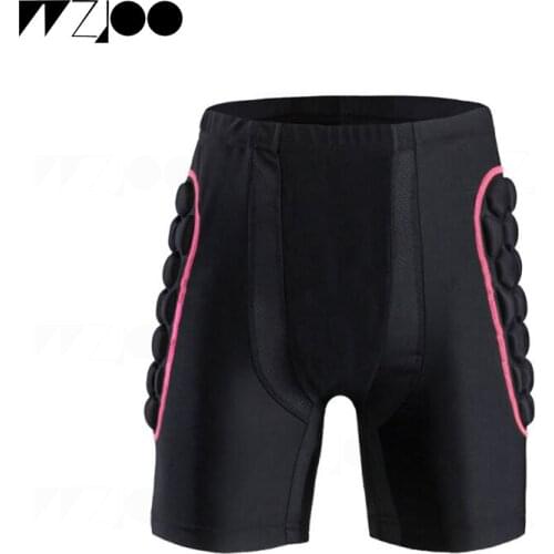 Motorcycle Shorts Motocross Pants Armor Motorcycle Pants Ski Skating Cycling Motocross Protective Gear Hip Protector Shorts wzjo