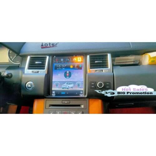 128G Tesla Screen Carplay Multimedia Stereo Android For Land Rover Range Rover 2010 2011 2012 2013 GPS BT Radio Player Head Unit