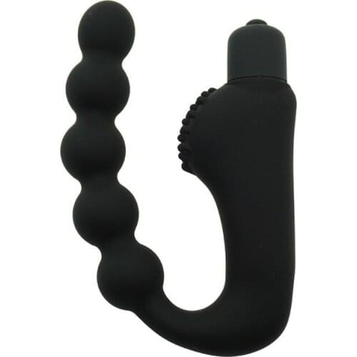 New 10 Speeds G-spot Clit Vibrator Bullet Prostate Mager Anal Plug Butt Beads Vibrating Erotic Adult Sex Toy For Woman Men